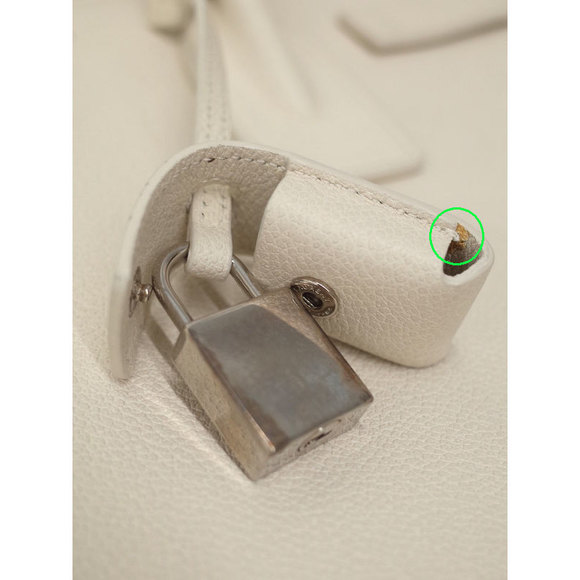 Saint Laurent Paris Classic Bag Small White Black - Picture 6 of 8